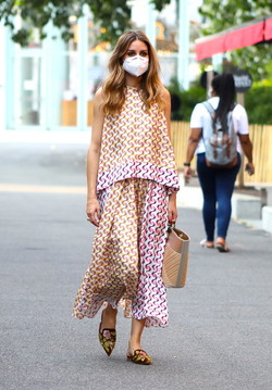 Olivia Palermo out in Downtown Manhattan