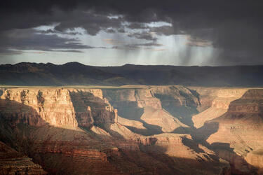 DOUBLE RAINBOW OVER GRAND CANYON DOUBLE RAINBOW OVER GRAND CANYON