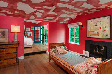 Amber Valletta Inside her romantic Spanish home in Santa Monica