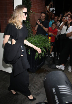 Angelina Jolie seen In NYC Angelina Jolie seen In NYC