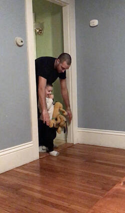 DAD SIMS LIFT FOR AUTISTIC SON