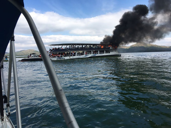 Hubby Tells Of His Despair As Wife Dies In Boat Fire