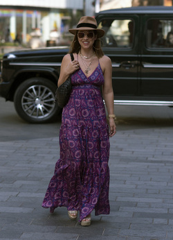 Myleene Klass At Global Radio Myleene Klass At Global Radio