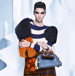 KENDALL JENNER STARS IN FENDI FALL WINTER CAMPAIGN KENDALL JENNER STARS IN FENDI FALL WINTER CAMPAIGN