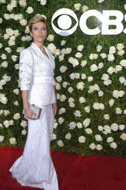 Scarlett Johanssonpromoting her latest film Rough Night in New York City.