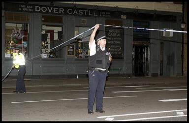 The scene following the London Bridge Terror attack