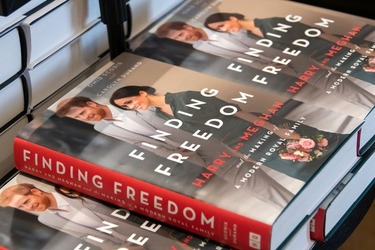  Finding Freedom Biography Of Prince Harry And Meghan Markle On Sale In London