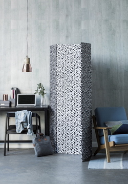 Fabric Covered Wall Divider Fabric Covered Wall Divider