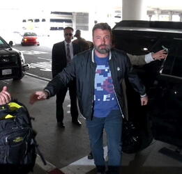 Ben Affleck Looking To Have Gained Weight At LAX