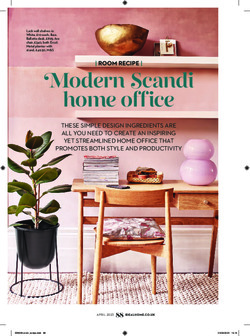 Modern Scandi home office