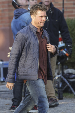 EXCLUSIVE Ryan Phillippe spotted on the Set of Wish Upon Toronto