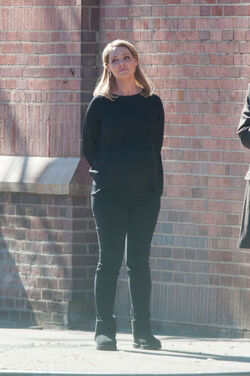A Pregnant Katherine Heigl Spotted Filming in LA.