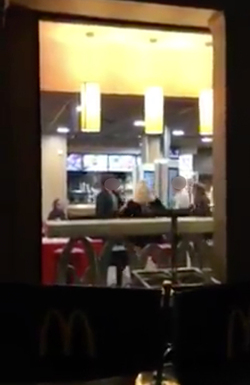 MCDONALDS BRAWL MCDONALDS BRAWL