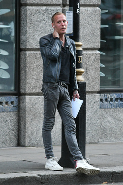 Laurence Fox seen out and about in Mayfair