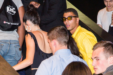 Kendall Jenner with Asap Rocky Kourtney Kardashian and her boyfriend Younes Bendjima going to the Gotha nightclub Kendall Jenner with Asap Rocky Kourtney Kardashian and her boyfriend Younes Bendjima going to the Gotha nightclub