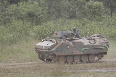 South Korean Military exercise near DMZ South Korean Military exercise near DMZ