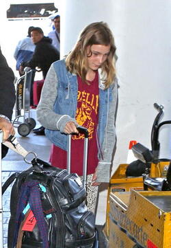 Mick Fleetwood Looking Spiffy At LAX