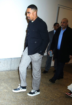 Jalen Hurts seen at CBS Mornings