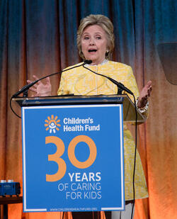 Hillary Clinton at Children s Health Fund Annual Benefit