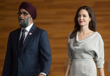 UN Special Envoy Angelina Jolie passionately speaks out about preventing sexual violence at peacekeeping summit in Vancouver