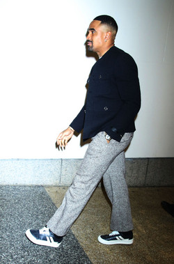 Jalen Hurts seen at CBS Mornings