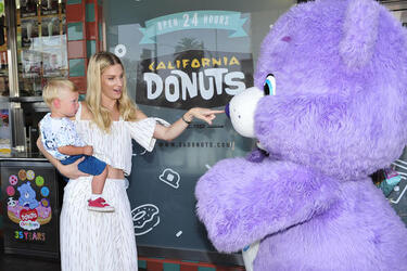 Heather Morris with son Owen Heather Morris with son Owen