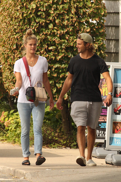 Nina Agdal and Jack Brinkley Cook Getting Ice Cream in The Hamptons