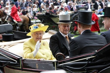 Royals at Royal Ascot horse race Royals at Royal Ascot horse race