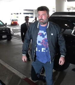 Ben Affleck Looking To Have Gained Weight At LAX