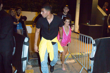 Kendall Jenner with Asap Rocky Kourtney Kardashian and her boyfriend Younes Bendjima going to the Gotha nightclub Kendall Jenner with Asap Rocky Kourtney Kardashian and her boyfriend Younes Bendjima going to the Gotha nightclub