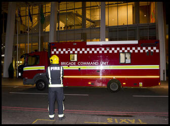 The scene following the London Bridge Terror attack