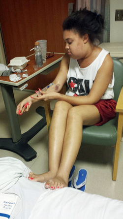 DANCER WHO FOUND CANCER WITH HELP OF SOCIAL MEDIA CELEBRATES REMISSION