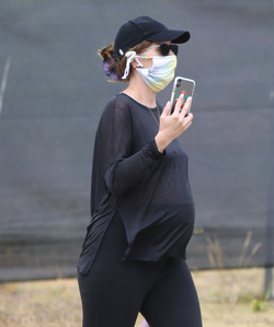 Katherine Schwarzenegger Showcases Her Enormous Baby Bump As She Anxiously Awaits Motherhood