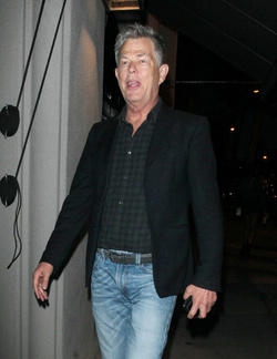 David Foster looks drunk in Hollywood