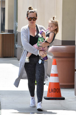 Haylie Duff out With son Ryan Rosenberg Haylie Duff out With son Ryan Rosenberg
