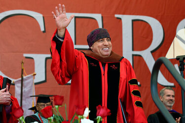 Steven Van Zandt receives Honorary Doctorate from Rutgers