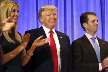 FILE PHOTOS Donald Trump Book They were in the back of the room when God handed out brains Trump doesn t think much of Don Jr. and Eric s intelligence according to Fire and Fury book