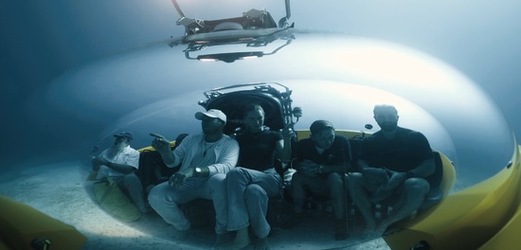 VIDEO Futuristic luxury submarine that looks like UFO offers cocktails and spa treatments 200 METRES below surface