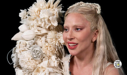 Lady Gaga Eating Spicy Wings on Hot Ones