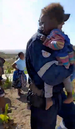 Tot Reunited With Delighted Family After Going Missing In Bush