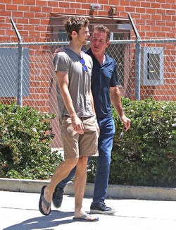 Dennis Quaid Spends Quality Time With Son Jack