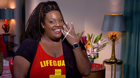 Dwayne Johnson proposes to Alison Hammond during a Baywatch interview on UK TV show This Morning 