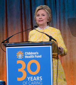Hillary Clinton at Children s Health Fund Annual Benefit