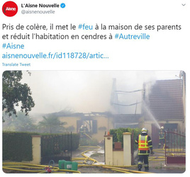 Crazy Son Sets Fire To His Parents Home After Argument Crazy Son Sets Fire To His Parents Home After Argument