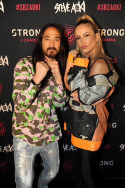 Steve Aoki Claudia Leitte Steve Aoki Claudia Leitte