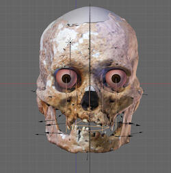 Astonishing 3D face of 10 000 YEAR OLD African caveman discovered in Brazil could settle historic debate Astonishing 3D face of 10 000 YEAR OLD African caveman discovered in Brazil could settle historic debate