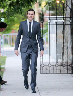 Ivanka Trump and family leaving their home