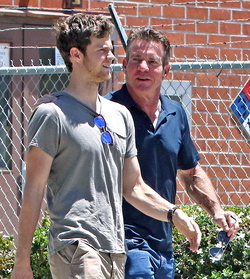 Dennis Quaid Spends Quality Time With Son Jack