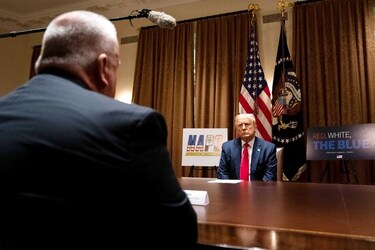 President Trump Meets With National Association of Police Organizations Leadership