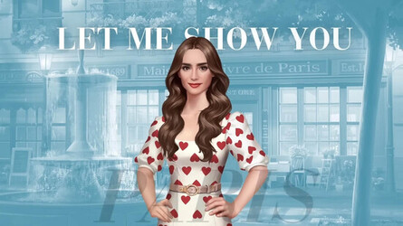 First look at the Emily In Paris interactive game. 